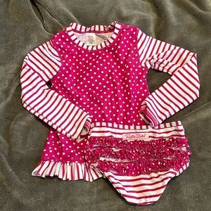 Girls Ruffle Butts Swimsuit size 8 available